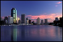 Dawn on the Brisbane River. Brisbane, Queensland, Australia