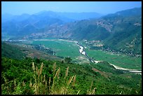 Valley of Lai Chau. Northwest Vietnam ( color)