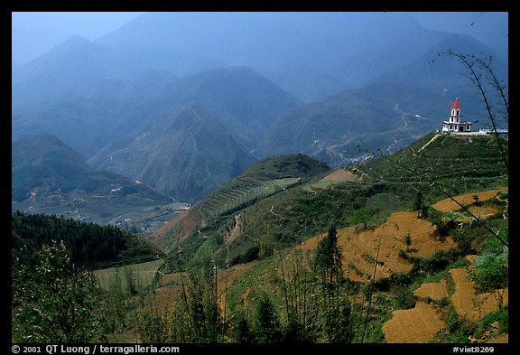 Hills of the Blue Country. Sapa, Vietnam