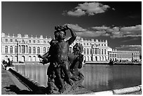 Versailles Palace. France ( black and white)