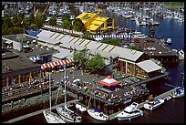 Granville Island and Public Market. Vancouver, British Columbia, Canada (color)