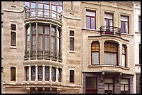 Hotel Tassel, an Art Nouveau townhouse. Brussels, Belgium ( color)