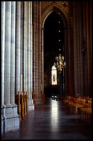 Inside the Cathedral of Uppsala. Uppland, Sweden
