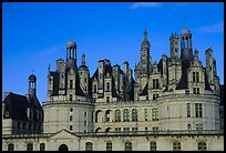 Chambord chateau. Loire Valley, France ( color)