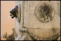 Fountain detail. Aix-en-Provence, France ( color)