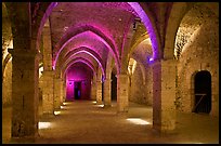 Underground gallery, Provins. France ( color)