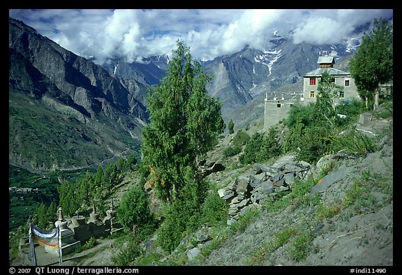 Monestary, Lahaul, Himachal Pradesh. India