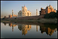 Jawab, Taj Mahal, and Taj Mahal mosque. Agra, Uttar Pradesh, India ( color)