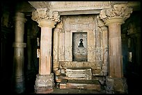 Main hall (mahamandapa), and inner sanctum, Parsvanatha, Eastern Group. Khajuraho, Madhya Pradesh, India (color)