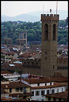 Bell tower, palazzo Vecchio. Florence, Tuscany, Italy ( color)