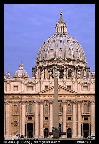 Basilic Saint Peter, catholicism's most sacred shrine. Vatican City