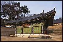 Side hall, Haein sa Temple. South Korea (color)