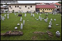 Cemetery of Kampung Kling Mosque. Malacca City, Malaysia (color)
