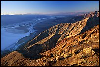 Dante's view, sunset. Death Valley National Park ( color)