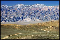 Mountains above Emigrant Pass. Death Valley National Park, California, USA.