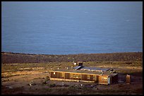 Ranger station, San Miguel Island. Channel Islands National Park, California, USA. (color)
