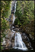 Rainbow Falls, Stehekin, North Cascades National Park Service Complex. Washington, USA.