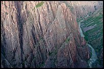 Gunisson River at Cross Fissures. Black Canyon of the Gunnison National Park, Colorado, USA. (color)