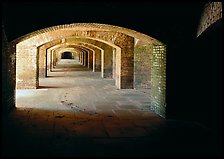 Gunroom in Fort Jefferson. Dry Tortugas National Park ( color)