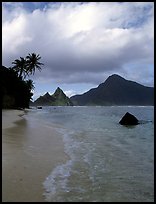 South Beach, Ofu Island. National Park of American Samoa (color)