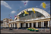 Hualamphong railway station. Bangkok, Thailand (color)
