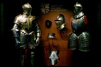 Armour of the Earl of Worcester on display in the White House, Tower of London. London, England, United Kingdom (color)