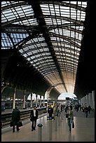 Paddington Rail station. London, England, United Kingdom ( color)