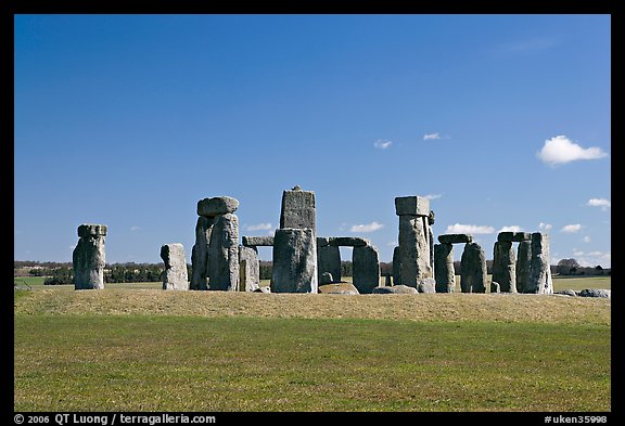 Megalithic monument, Stonehenge, Salisbury. England, United Kingdom