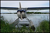 Floatplane on Lake Hood. Anchorage, Alaska, USA ( color)