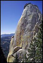 Granite pinnacle, the Needles. Giant Sequoia National Monument, Sequoia National Forest, California, USA ( color)