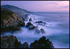 Rocky coastline, Garapata. Big Sur, California, USA