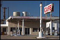Roys Cafe and gas station, Amboy. California, USA ( color)
