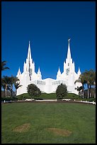Church of Jesus-Christ of Latter-Day Saints, San Diego California temple. San Diego, California, USA ( color)