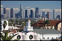 Downtown skyline. Los Angeles, California, USA ( color)