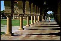 Mauresque style gallery, Main Quad. Stanford University, California, USA ( color)