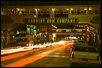 Cannery Row  at night, Monterey. Monterey, California, USA ( color)