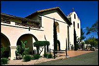 Mission Santa Inez. California, USA (color)