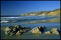 McClures Beach, afternoon. Point Reyes National Seashore, California, USA (color)