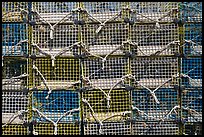 Lobster traps, Truro. Cape Cod, Massachussets, USA (color)