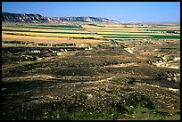 Plains seen from Scotts Bluff. Scotts Bluff National Monument. South Dakota, USA (color)