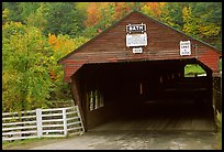 Covered bridge, Bath. New Hampshire, USA ( color)