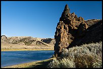 Citadel Rock. Upper Missouri River Breaks National Monument, Montana, USA ( color)