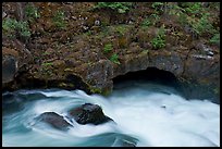 Rogue River and natural bridge. Oregon, USA