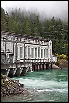 Hydroelectric power plant, Newhalem. Washington (color)