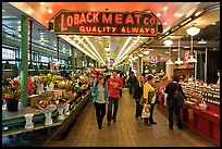Main Arcade, Pike Place Market. Seattle, Washington ( color)