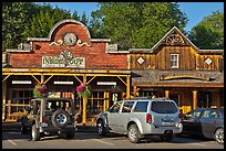 Stores in western style, Winthrop. Washington ( color)