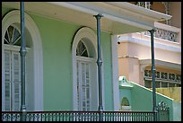 Detail of porch, Ponce. Puerto Rico ( color)