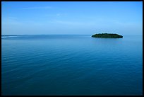 Small island in Florida Bay. The Keys, Florida, USA ( color)