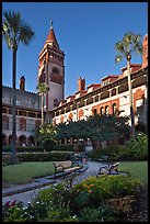 Ponce de Leon Hall, Flagler College. St Augustine, Florida, USA ( color)