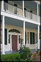 Facade of Griffith-McComas house. Natchez, Mississippi, USA ( color)